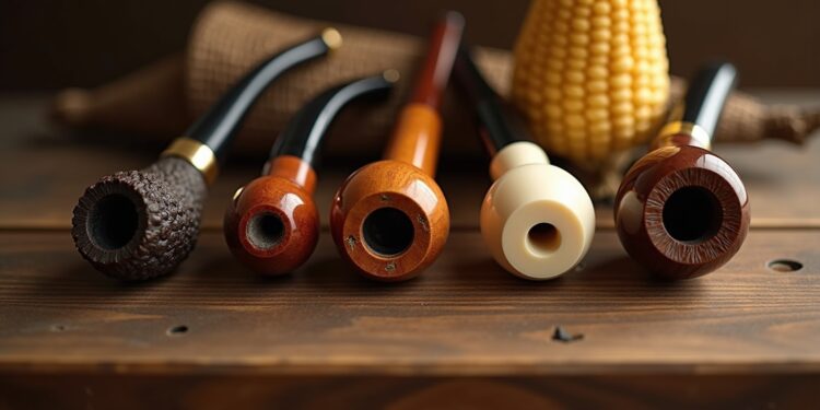 Tabakpfeifen: Vor- und Nachteile verschiedener Materialien