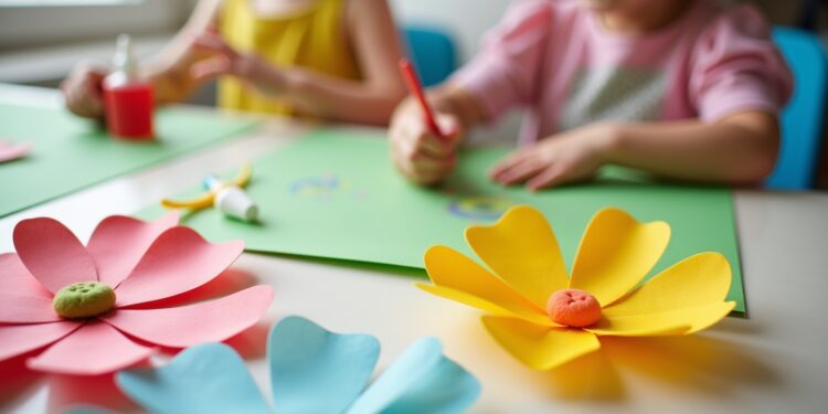basteln frühling kinder 3 jahre-Titel
