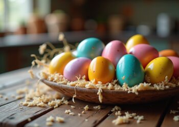 eier färben mit reis-Titel